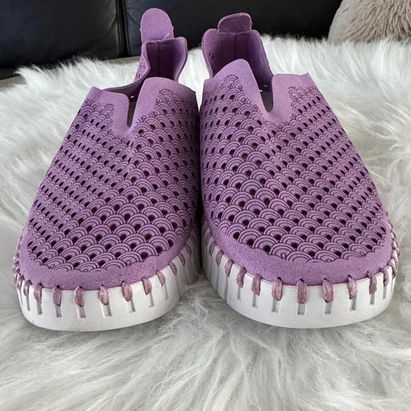 NWOT Ilse Jacobsen Tulip Flats in Bubble Lavender Color size 40 - Picture 5 of 10